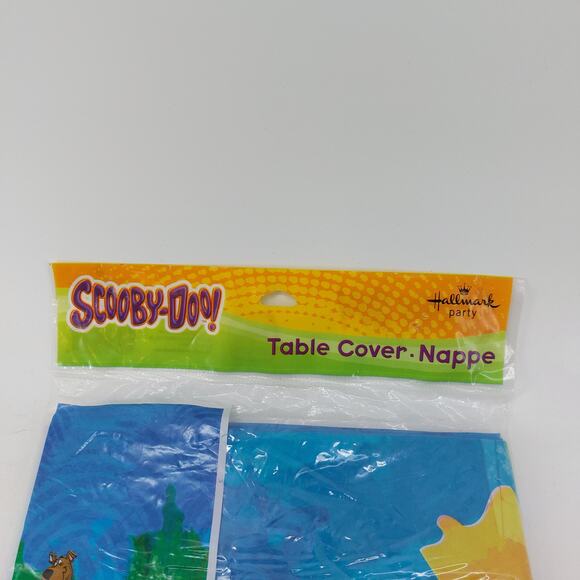 Hallmark NIP Scooby Doo Cartoon Tablecloth Party 54x102 - Picture 2 of 11